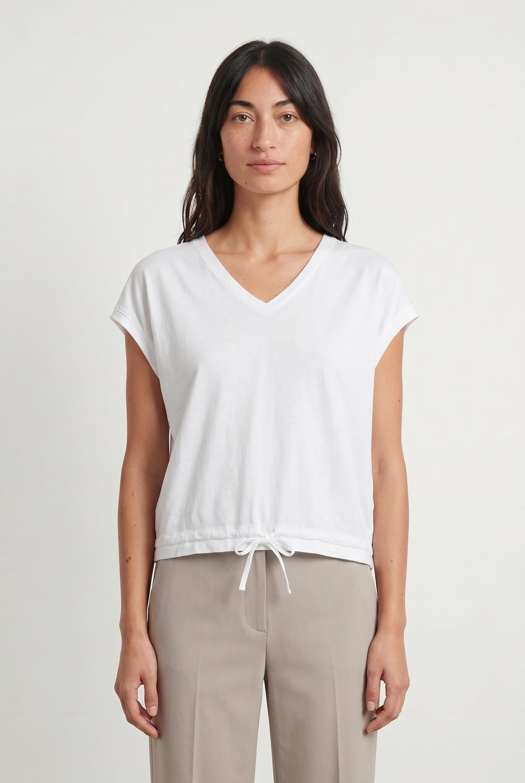 Tee-shirt Blanc - Taille XS/34 de la marque La Fée Maraboutée | PARAD107576 - Vendu par Paradigme - Image 1