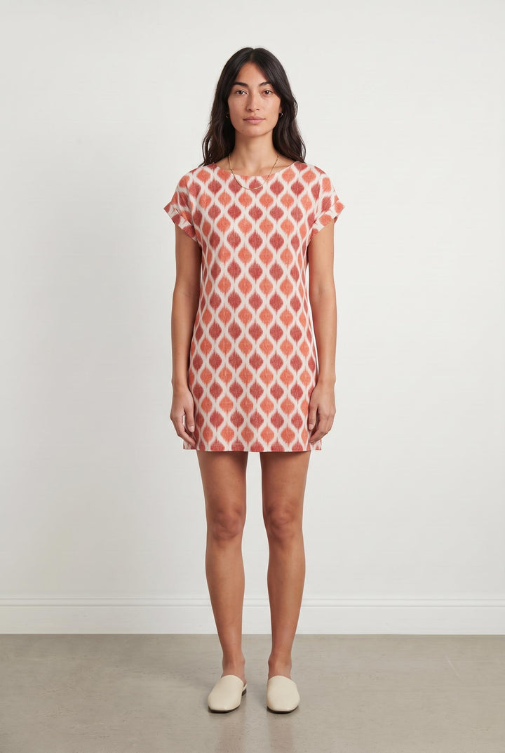 Robe Rouge et Blanche - Taille S/36 de la marque La Fée Maraboutée | PARAD107577 - Vendu par Paradigme - Image 1