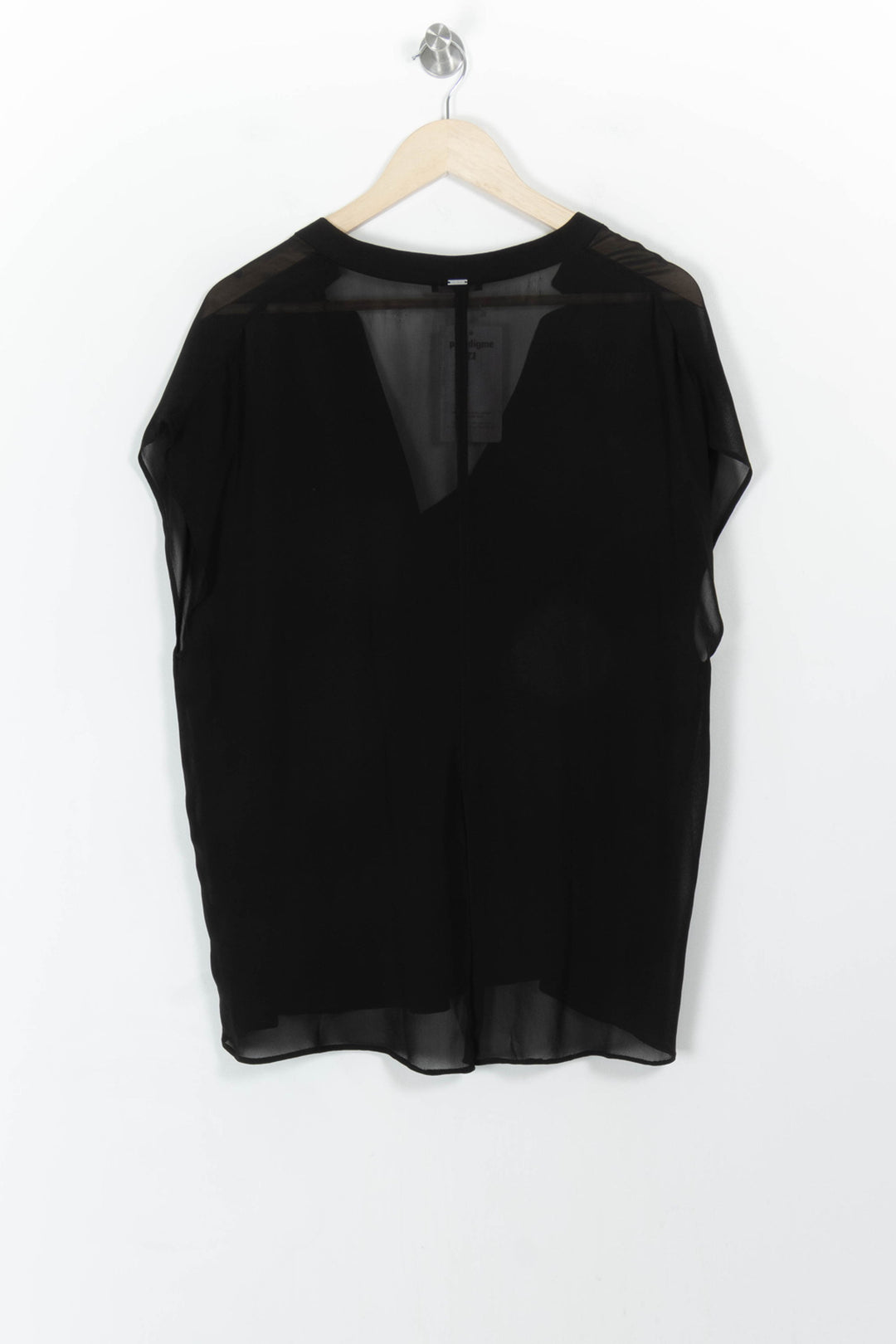 Blouse Noire - Taille L/40 de la marque IKKS | PARAD107579 - Vendu par Paradigme - Image 4