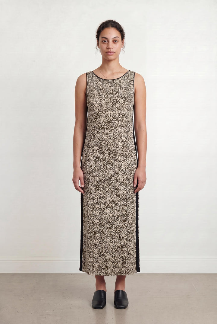 Robe Longue Beige et Noire - Taille L/40 de la marque One Step | PARAD107581 - Vendu par Paradigme - Image 1