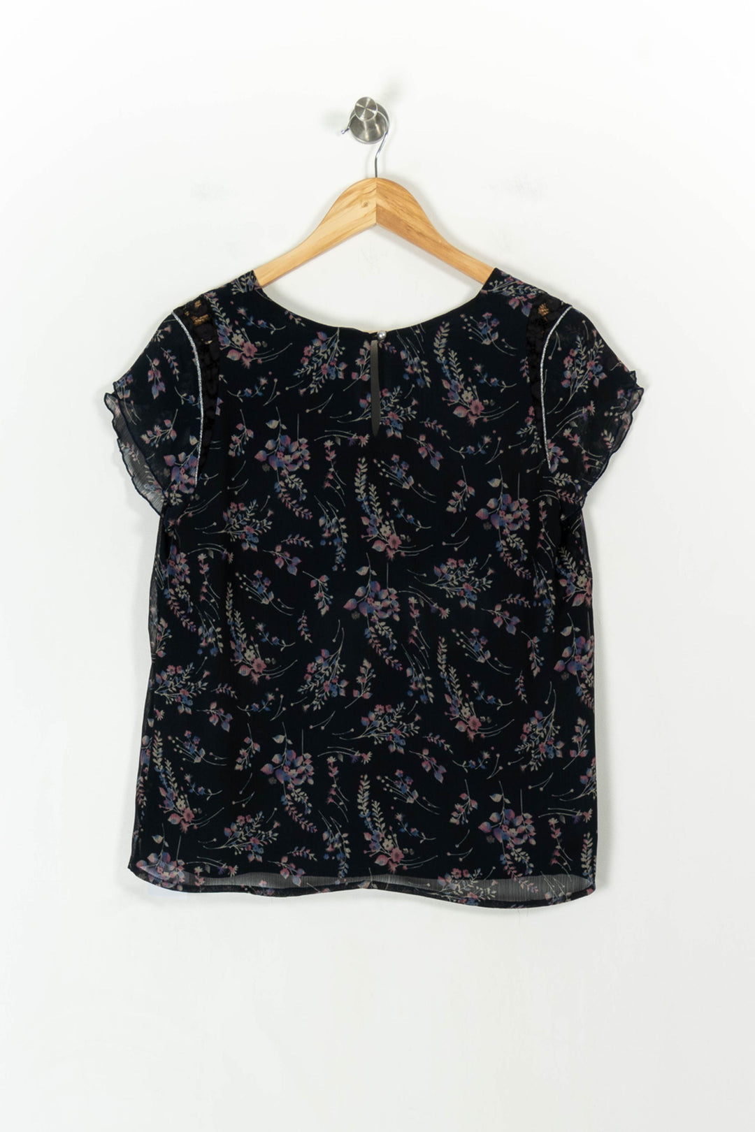Blouse Bleue - Taille L/40 de la marque IKKS | PARAD107582 - Vendu par Paradigme - Image 4