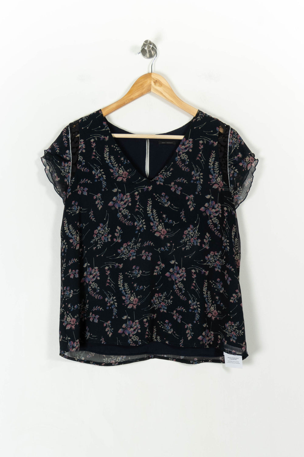 Blouse Bleue - Taille L/40 de la marque IKKS | PARAD107582 - Vendu par Paradigme - Image 2