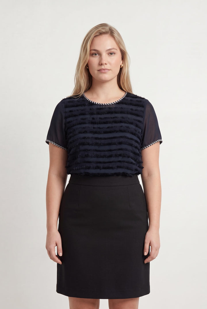 Blouse Bleue - Taille XL/42 de la marque One Step | PARAD107585 - Vendu par Paradigme - Image 1