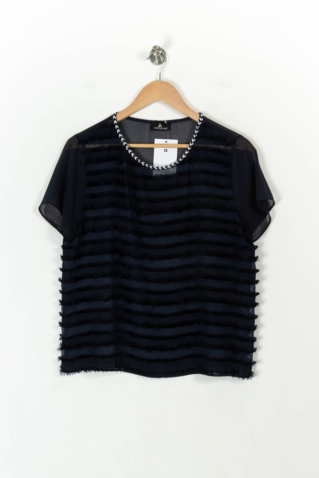 Blouse Bleue - Taille XL/42 de la marque One Step | PARAD107585 - Vendu par Paradigme - Image 2