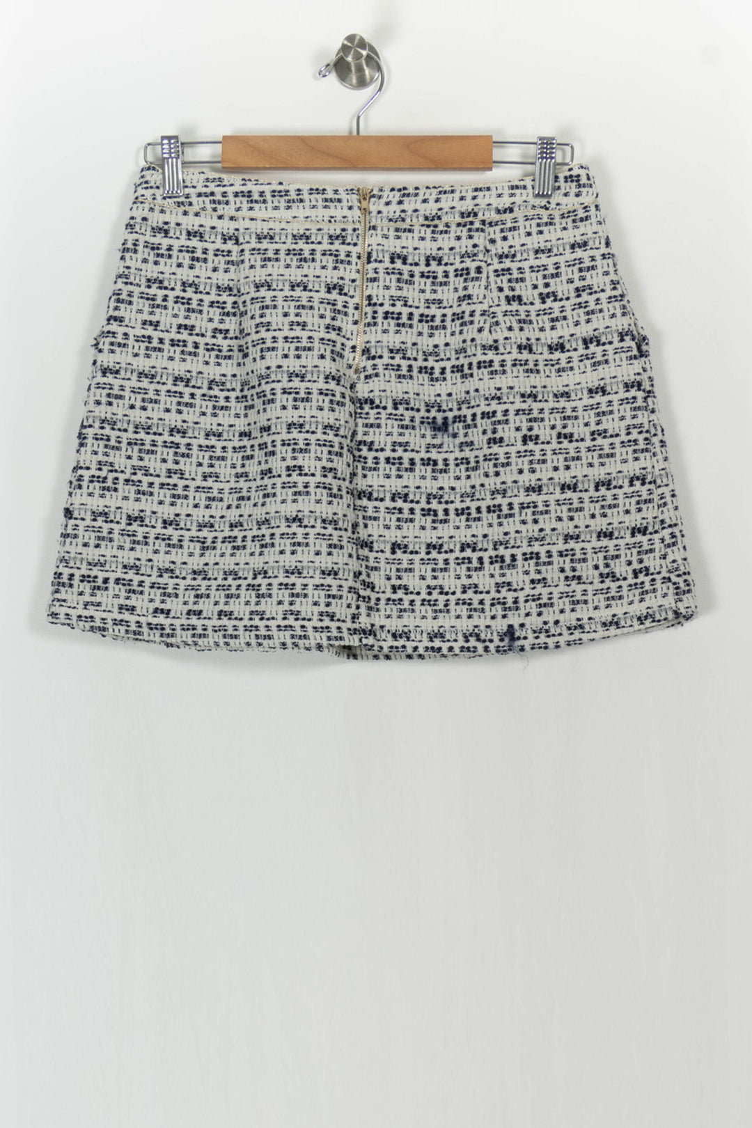 Jupe Courte Blanche et Noire - Taille L/40 de la marque Grace & Mila | PARAD107586 - Vendu par Paradigme - Image 4