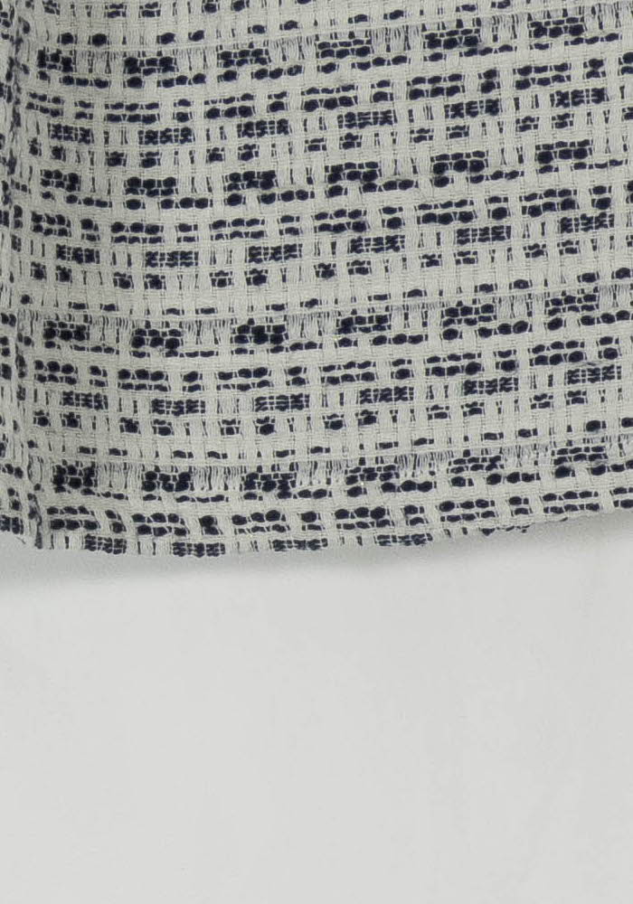Jupe Courte Blanche et Noire - Taille L/40 de la marque Grace & Mila | PARAD107586 - Vendu par Paradigme - Image 3