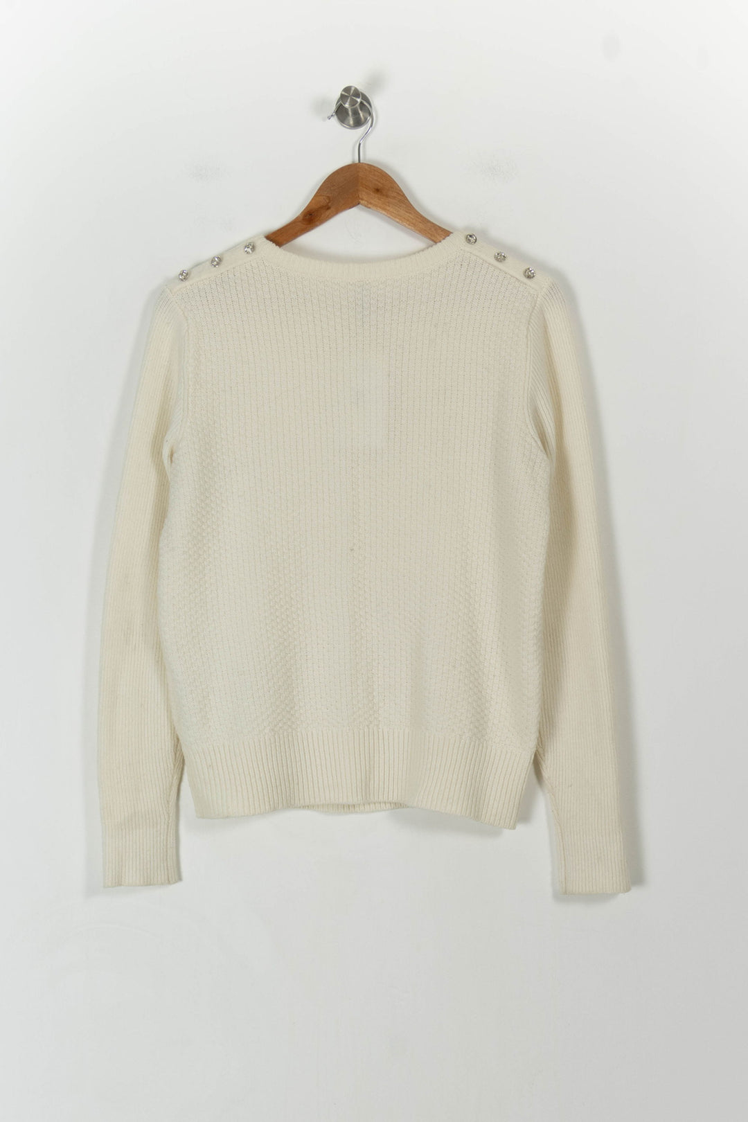 Pull Beige - Taille L/40 de la marque Indies | PARAD107590 - Vendu par Paradigme - Image 4