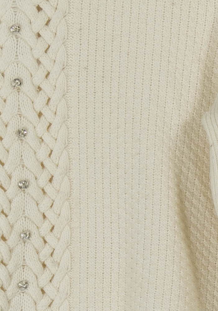 Pull Beige - Taille L/40 de la marque Indies | PARAD107590 - Vendu par Paradigme - Image 3