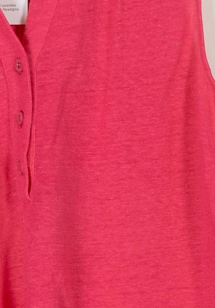 Débardeur Rose - Taille S/36 de la marque Indies | PARAD107601 - Vendu par Paradigme - Image 3