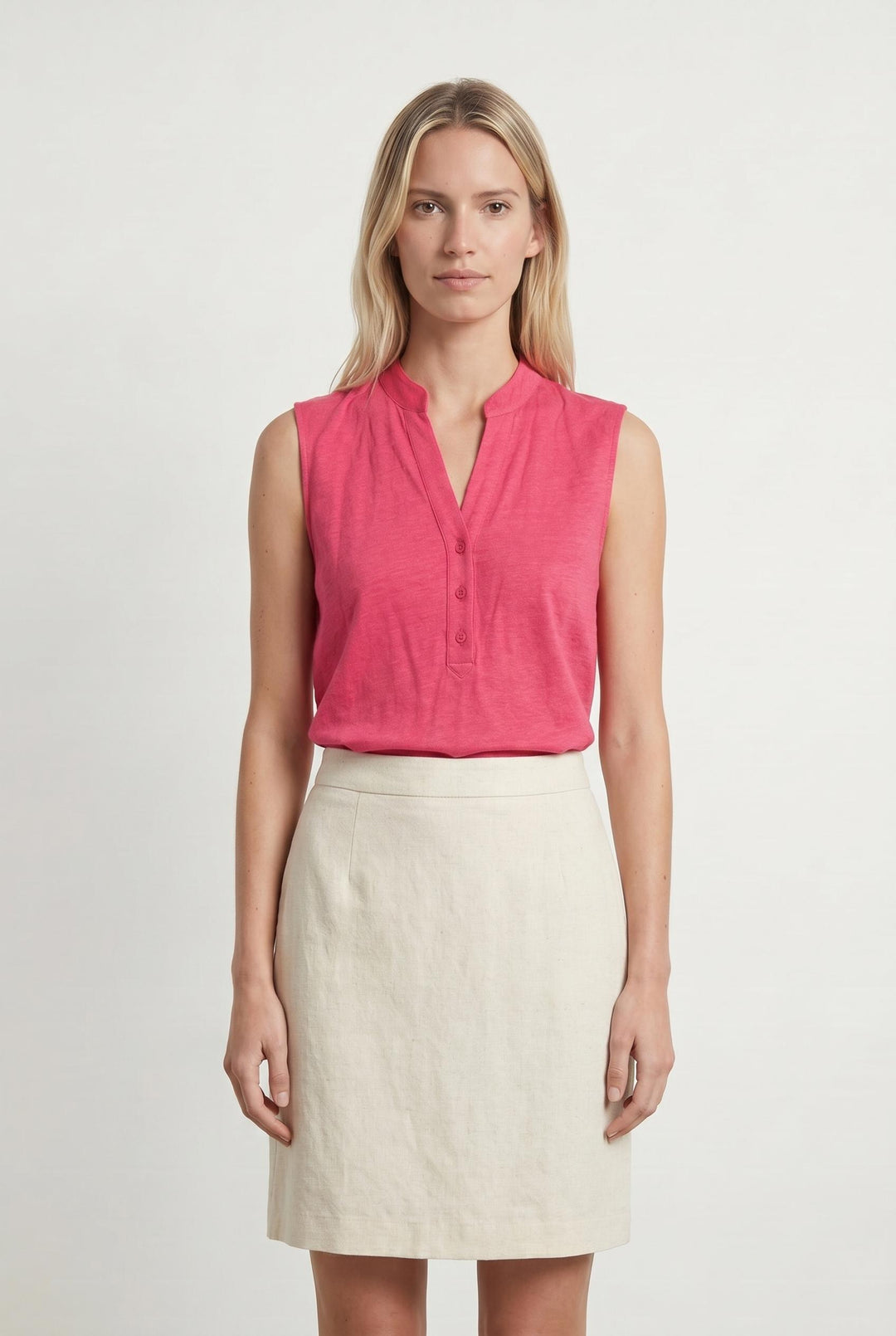 Débardeur Rose - Taille S/36 de la marque Indies | PARAD107601 - Vendu par Paradigme - Image 1