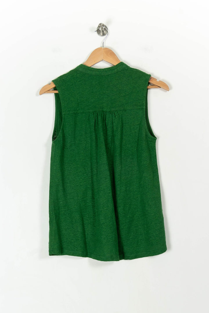 Débardeur Vert - Taille S/36 de la marque Indies | PARAD107605 - Vendu par Paradigme - Image 4
