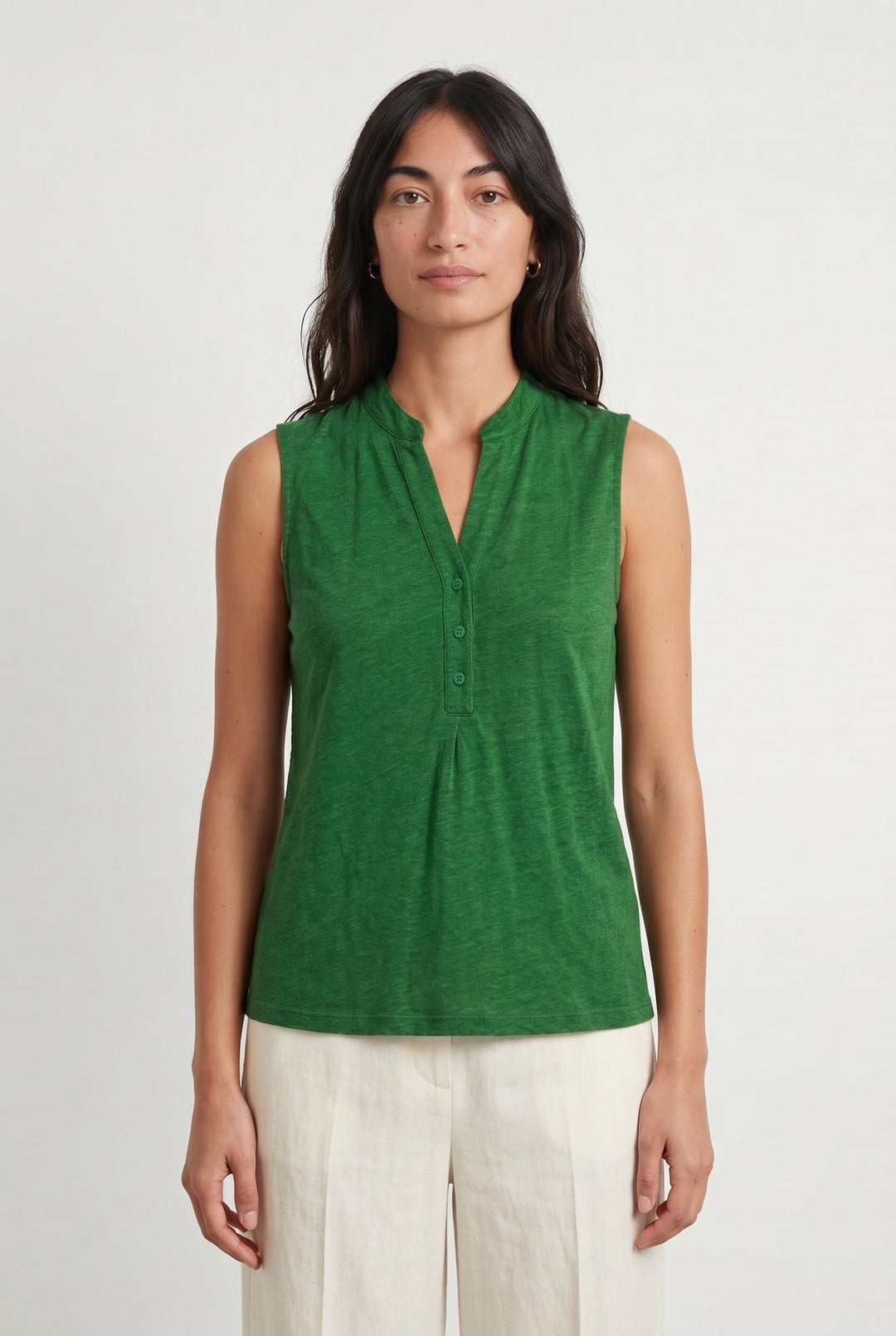 Débardeur Vert - Taille S/36 de la marque Indies | PARAD107605 - Vendu par Paradigme - Image 1