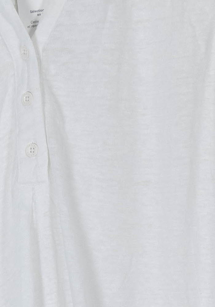 Blouse Sans Manches Blanche - Taille M/38 de la marque Indies | PARAD107608 - Vendu par Paradigme - Image 3