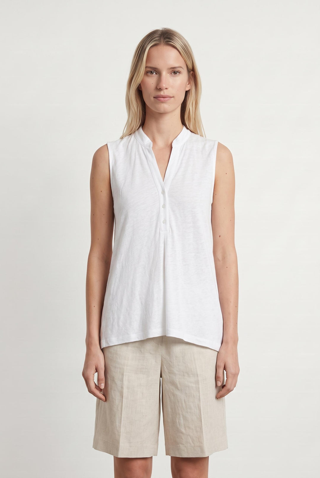 Blouse Blanche - Taille S/36 de la marque Indies | PARAD107609 - Vendu par Paradigme - Image 1