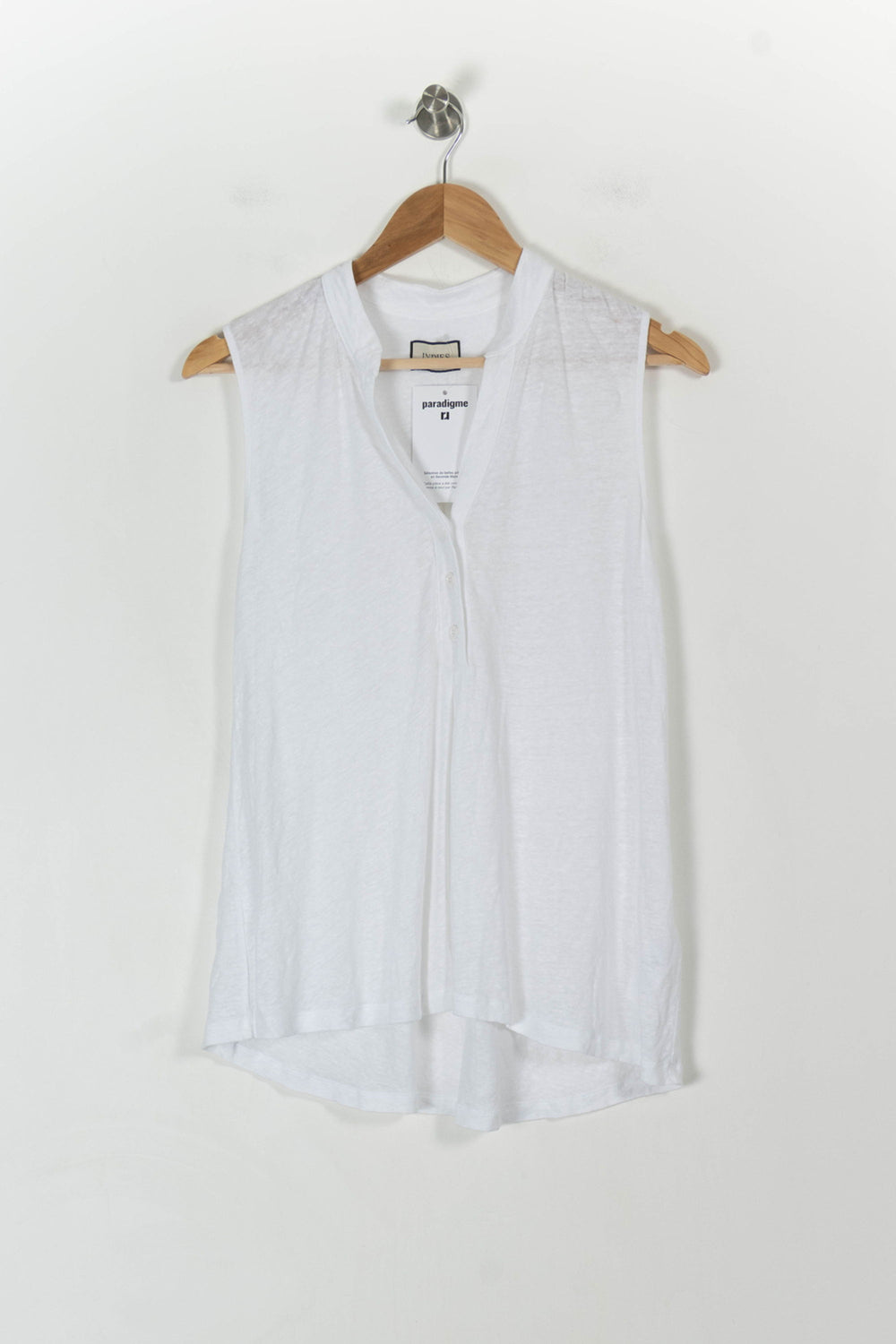 Blouse Blanche - Taille S/36 de la marque Indies | PARAD107609 - Vendu par Paradigme - Image 2