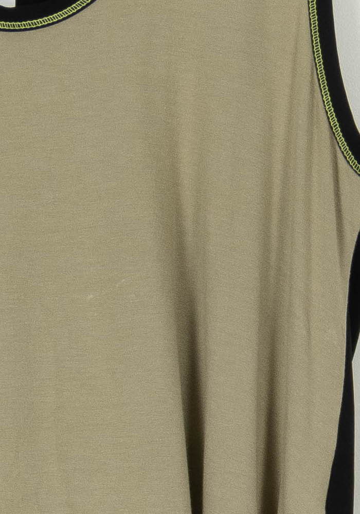 Débardeur Beige et Noir - Taille XL/42 de la marque Bleu Blanc Rouge | PARAD107614 - Vendu par Paradigme - Image 3