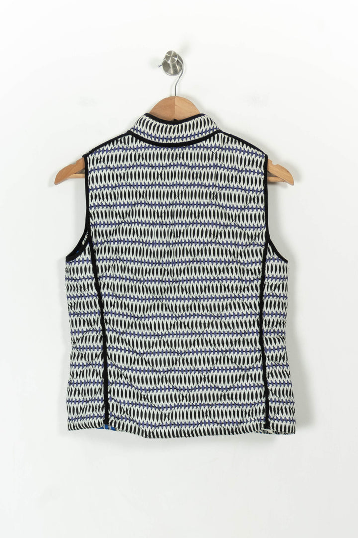 Gilet Sans Manches Blanc et Bleu - Taille M/38 de la marque Bleu Blanc Rouge | PARAD107616 - Vendu par Paradigme - Image 4