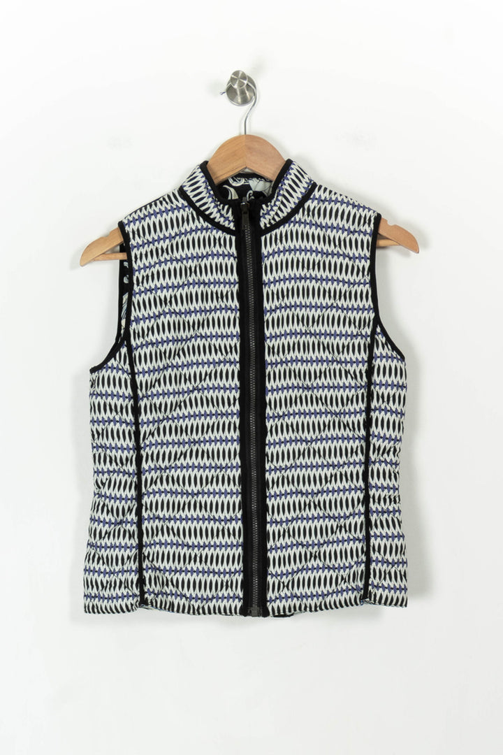 Gilet Sans Manches Blanc et Bleu - Taille M/38 de la marque Bleu Blanc Rouge | PARAD107616 - Vendu par Paradigme - Image 2