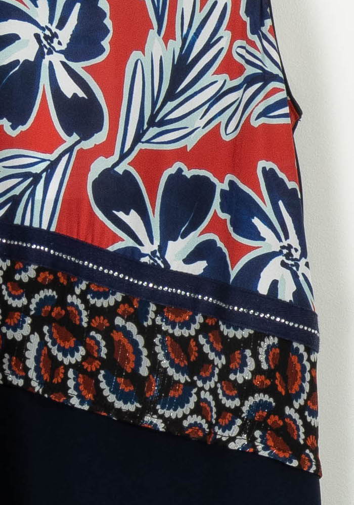 Débardeur Bleu et Rouge - Taille L/40 de la marque Bleu Blanc Rouge | PARAD107618 - Vendu par Paradigme - Image 3
