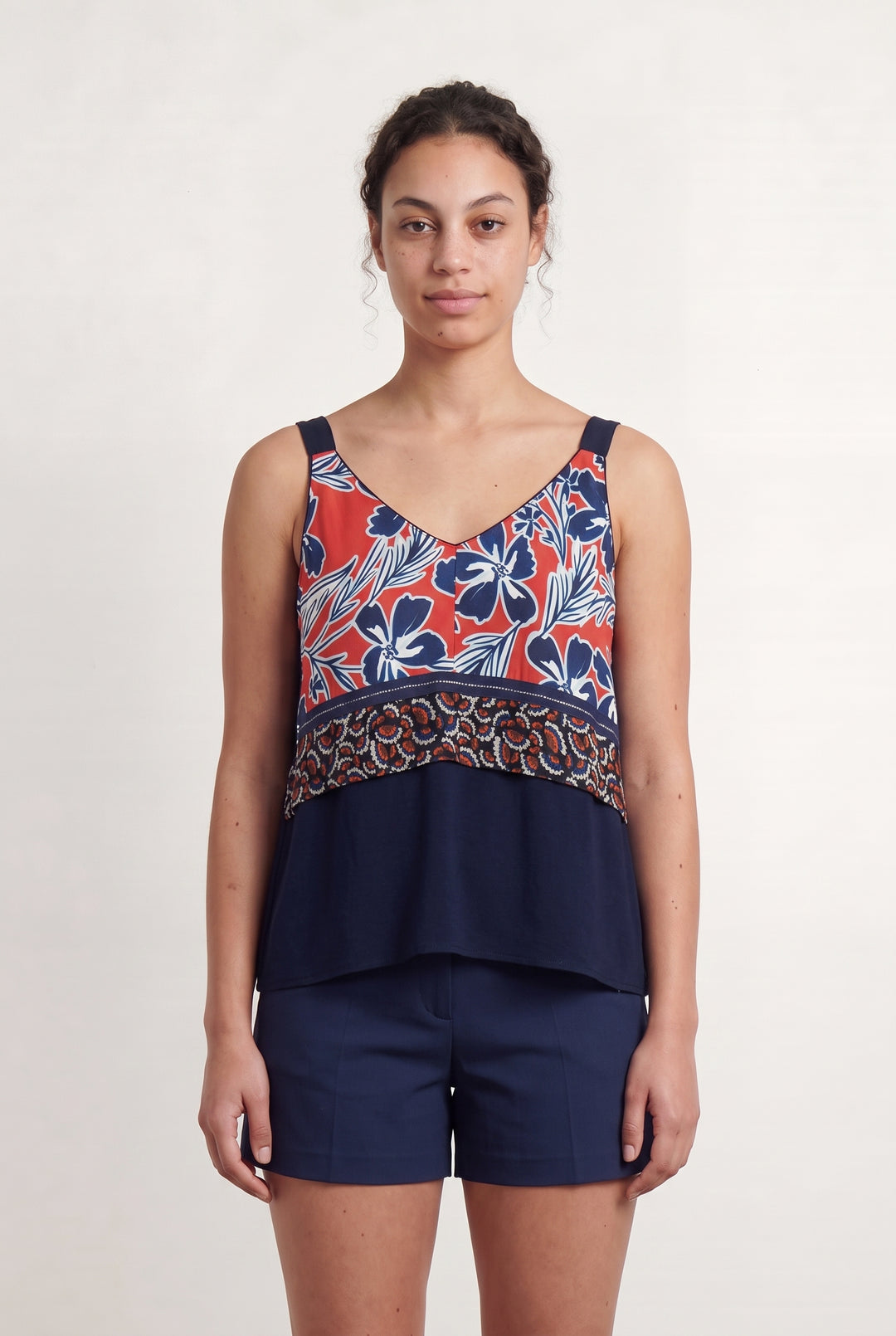 Débardeur Bleu et Rouge - Taille L/40 de la marque Bleu Blanc Rouge | PARAD107618 - Vendu par Paradigme - Image 1