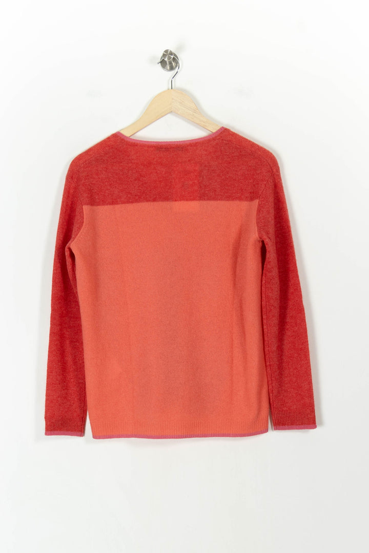 Pull Rose et Orange - Taille M/38 de la marque Gerard Darel | PARAD107620 - Vendu par Paradigme - Image 4