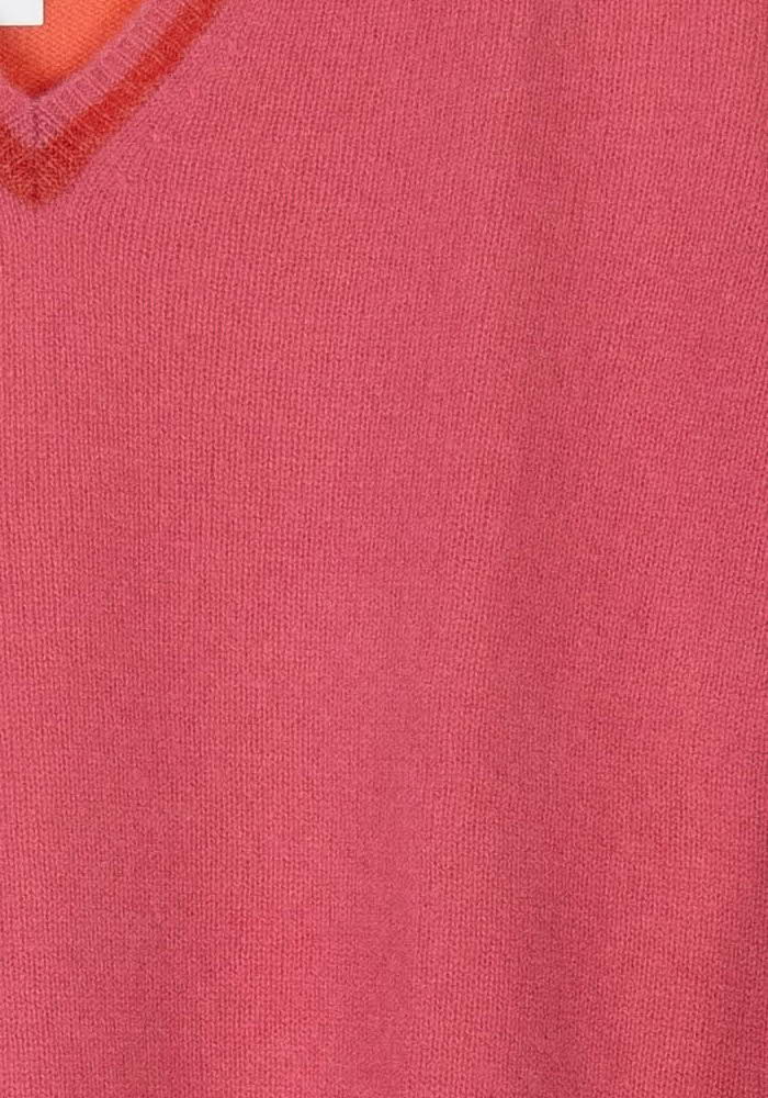 Pull Rose et Orange - Taille M/38 de la marque Gerard Darel | PARAD107620 - Vendu par Paradigme - Image 3
