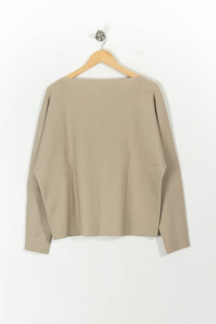 Pull Beige - Taille XXXL/46 de la marque Indies | PARAD107622 - Vendu par Paradigme - Image 4