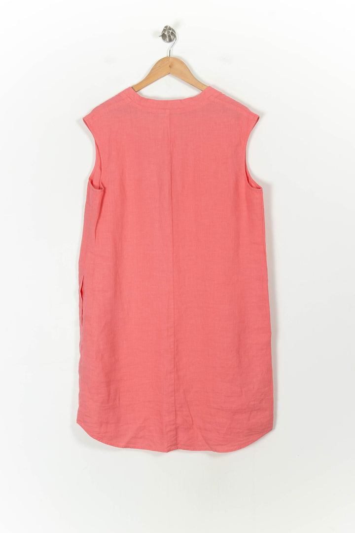Robe Sans Manches Rose - Taille XXL/44 de la marque Maison 123 | PARAD107624 - Vendu par Paradigme - Image 4