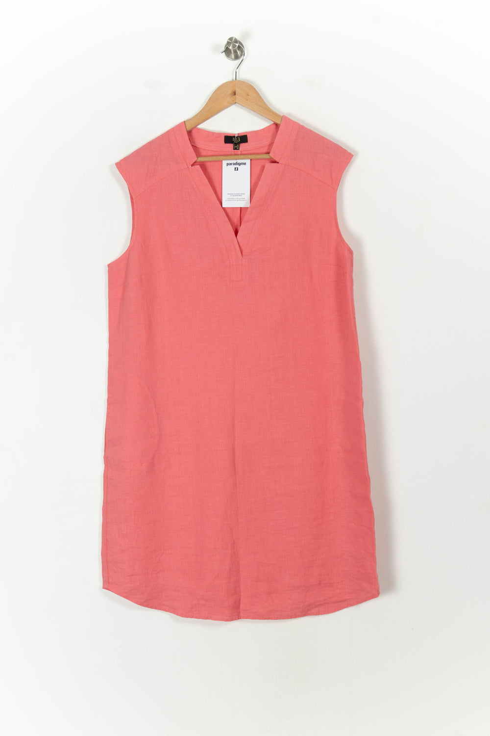 Robe Sans Manches Rose - Taille XXL/44 de la marque Maison 123 | PARAD107624 - Vendu par Paradigme - Image 2
