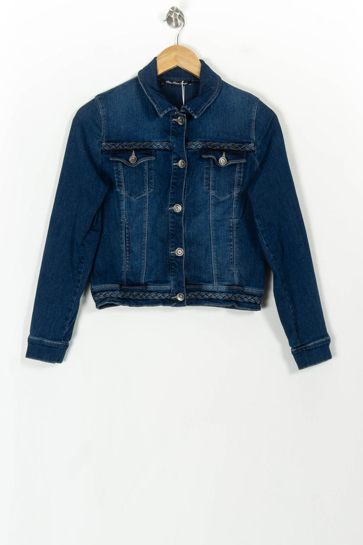Veste en Jean Bleue - Taille M/38 de la marque Bleu Blanc Rouge | PARAD107629 - Vendu par Paradigme - Image 2