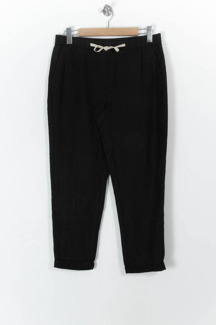 Pantalon Chino Noir - Taille XL/42 de la marque Maison 123 | PARAD107634 - Vendu par Paradigme - Image 2
