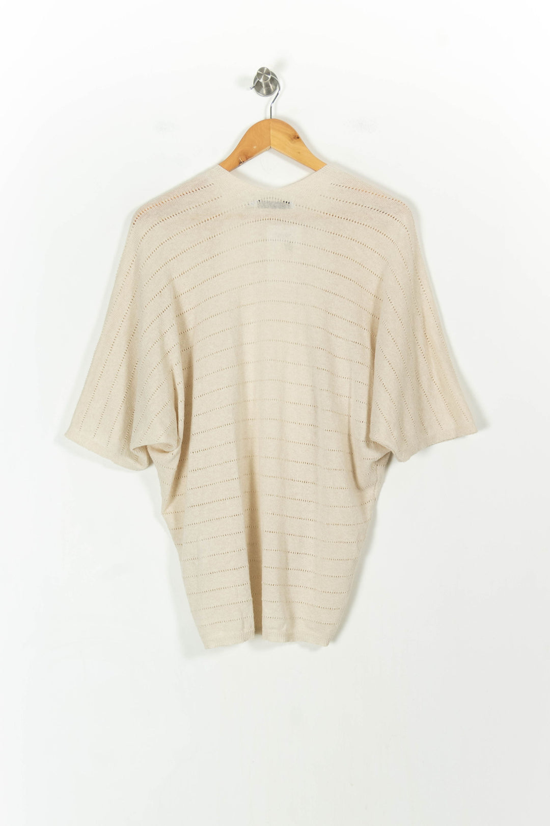 Gilet Beige - Taille M/38 de la marque La Fée Maraboutée | PARAD107639 - Vendu par Paradigme - Image 4