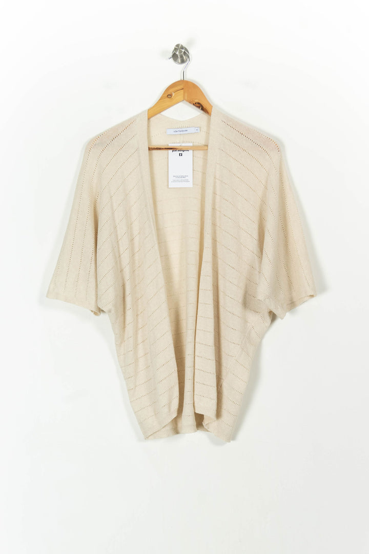 Gilet Beige - Taille M/38 de la marque La Fée Maraboutée | PARAD107639 - Vendu par Paradigme - Image 2