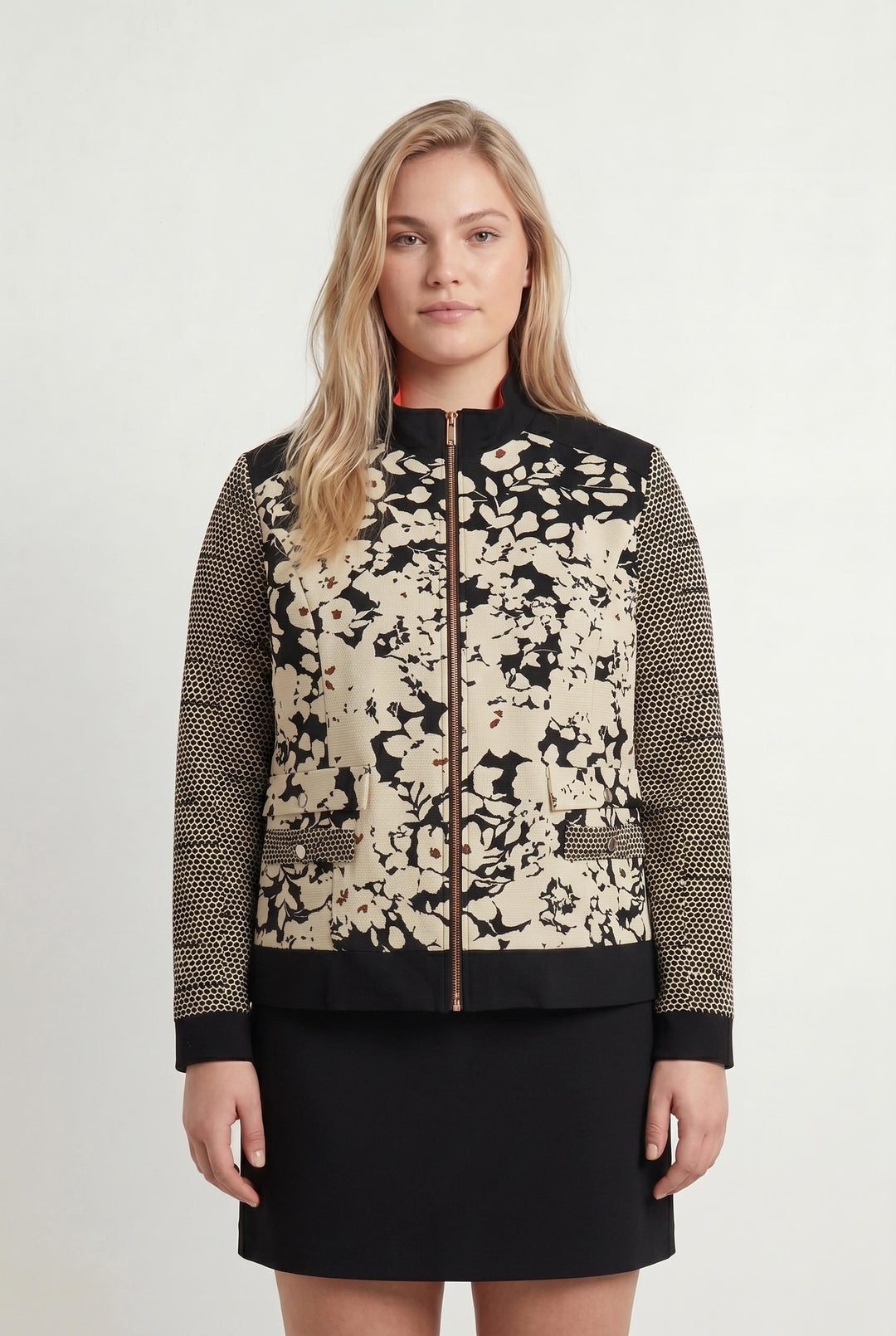 Blouson Noir et Beige - Taille XXL/44 de la marque Bleu Blanc Rouge | PARAD107641 - Vendu par Paradigme - Image 1