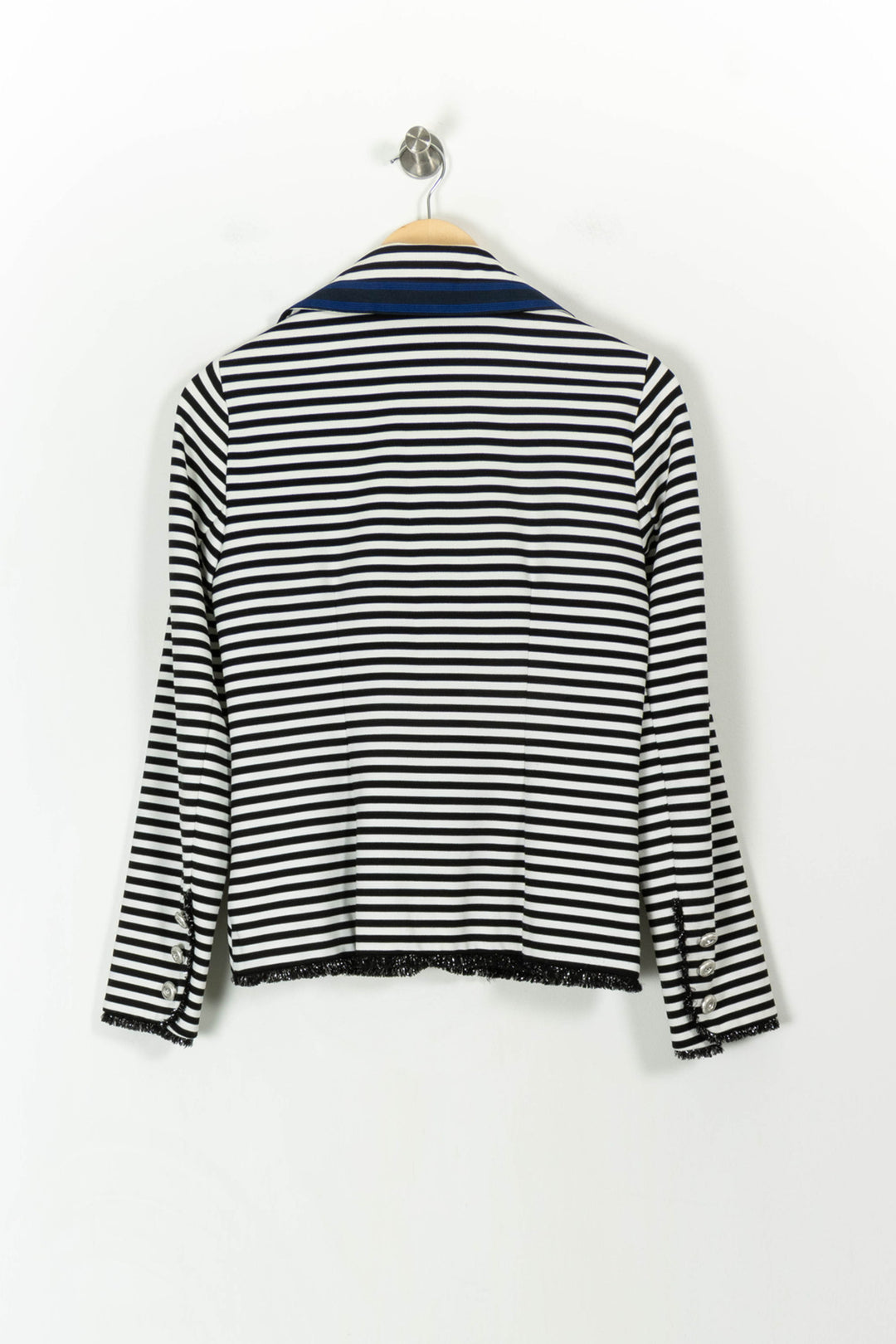 Veste Rayée Noire et Blanche - Taille XL/42 de la marque Bleu Blanc Rouge | PARAD107642 - Vendu par Paradigme - Image 4