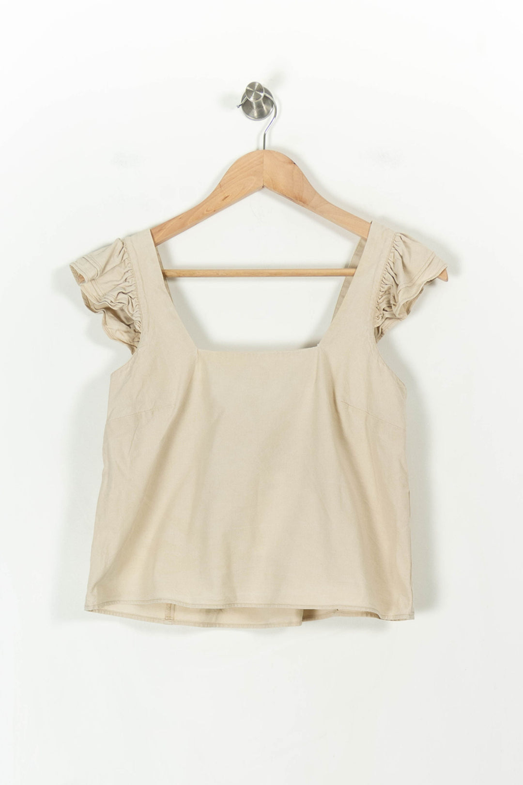 Blouse Beige - Taille XS/34 de la marque Balzac Paris | PARAD107646 - Vendu par Paradigme - Image 2