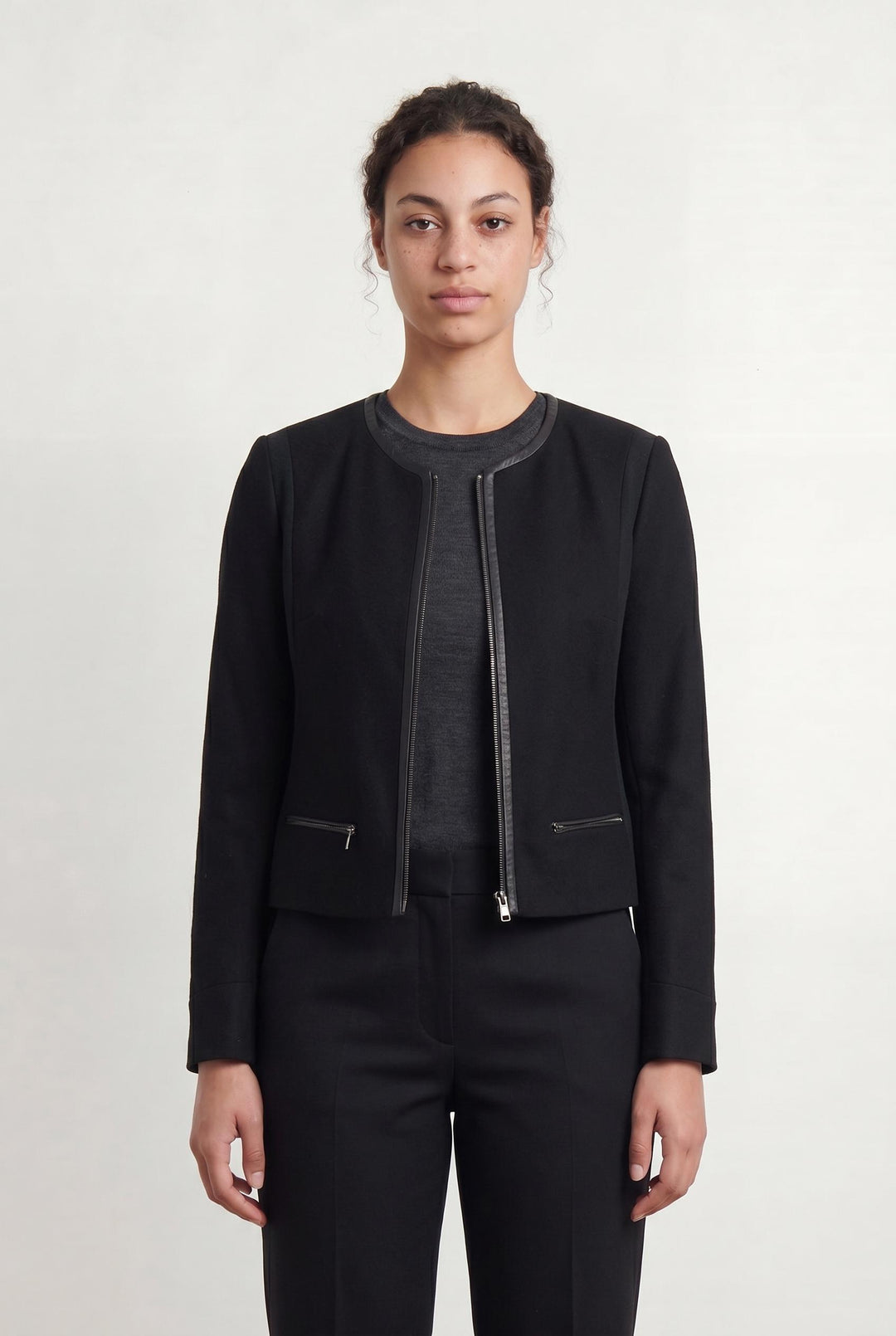 Veste Noire - Taille L/40 de la marque ZAPA | PARAD107648 - Vendu par Paradigme - Image 1