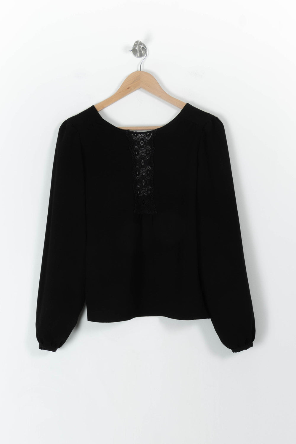 Blouse Noire - Taille S/36 de la marque Sézane | PARAD107652 - Vendu par Paradigme - Image 2