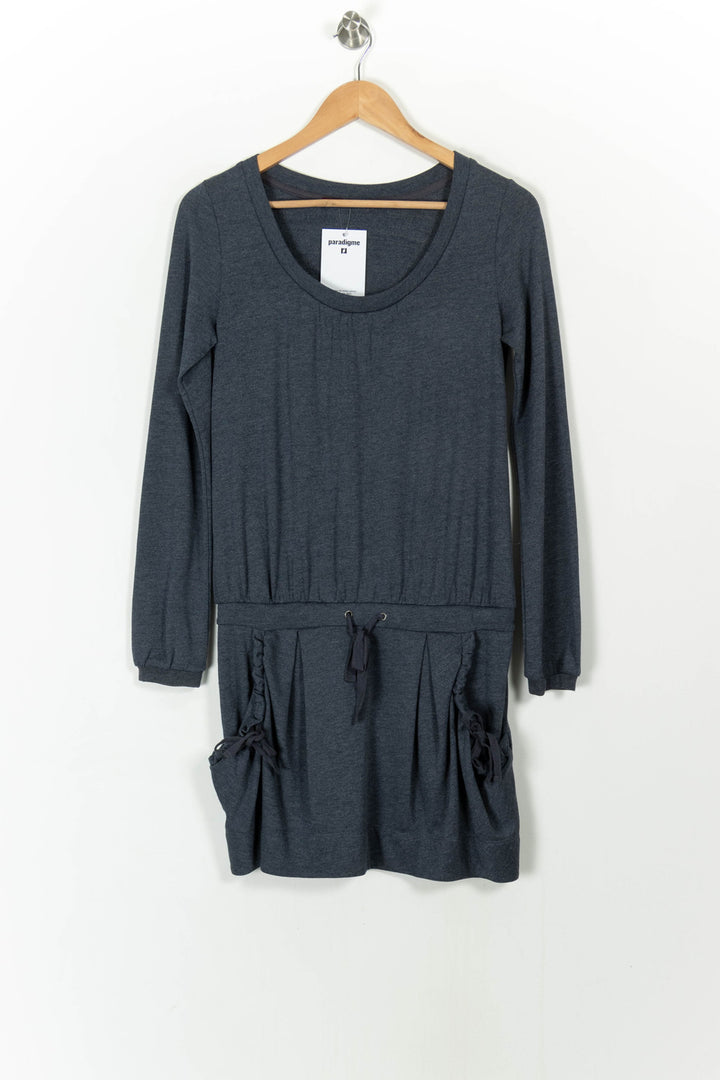 Robe Pull Bleue - Taille S/36 de la marque Comptoir des Cotonniers | PARAD107655 - Vendu par Paradigme - Image 2