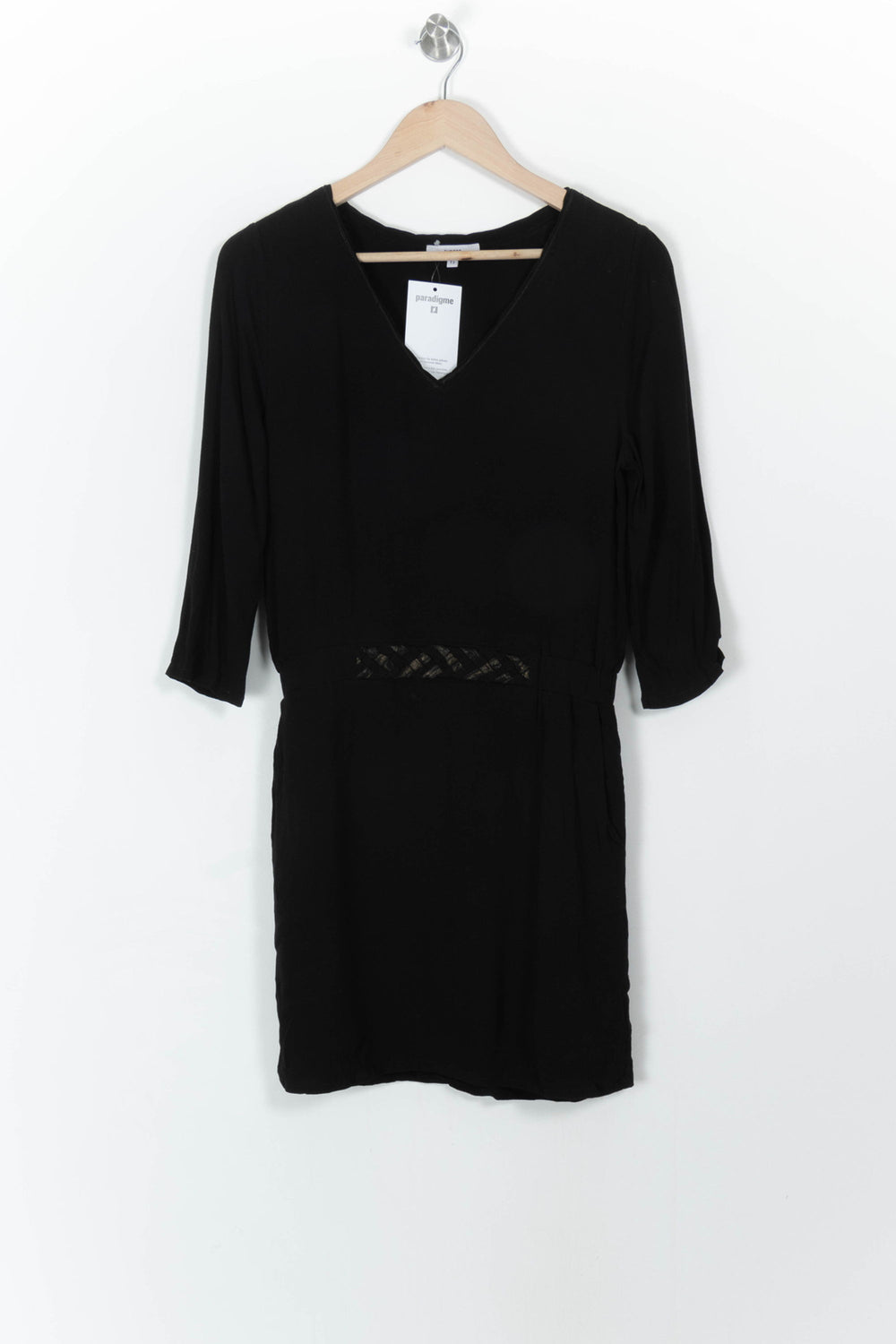 Robe Courte Noire - Taille M/38 de la marque Suncoo | PARAD107656 - Vendu par Paradigme - Image 2