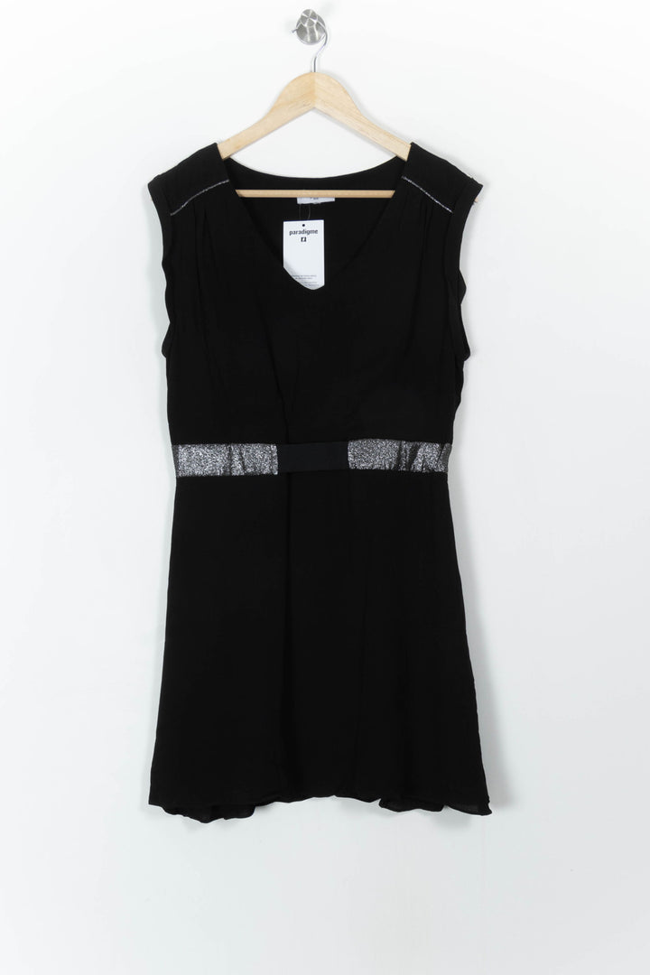 Robe Noire et Argentée - Taille M/38 de la marque Suncoo | PARAD107660 - Vendu par Paradigme - Image 2
