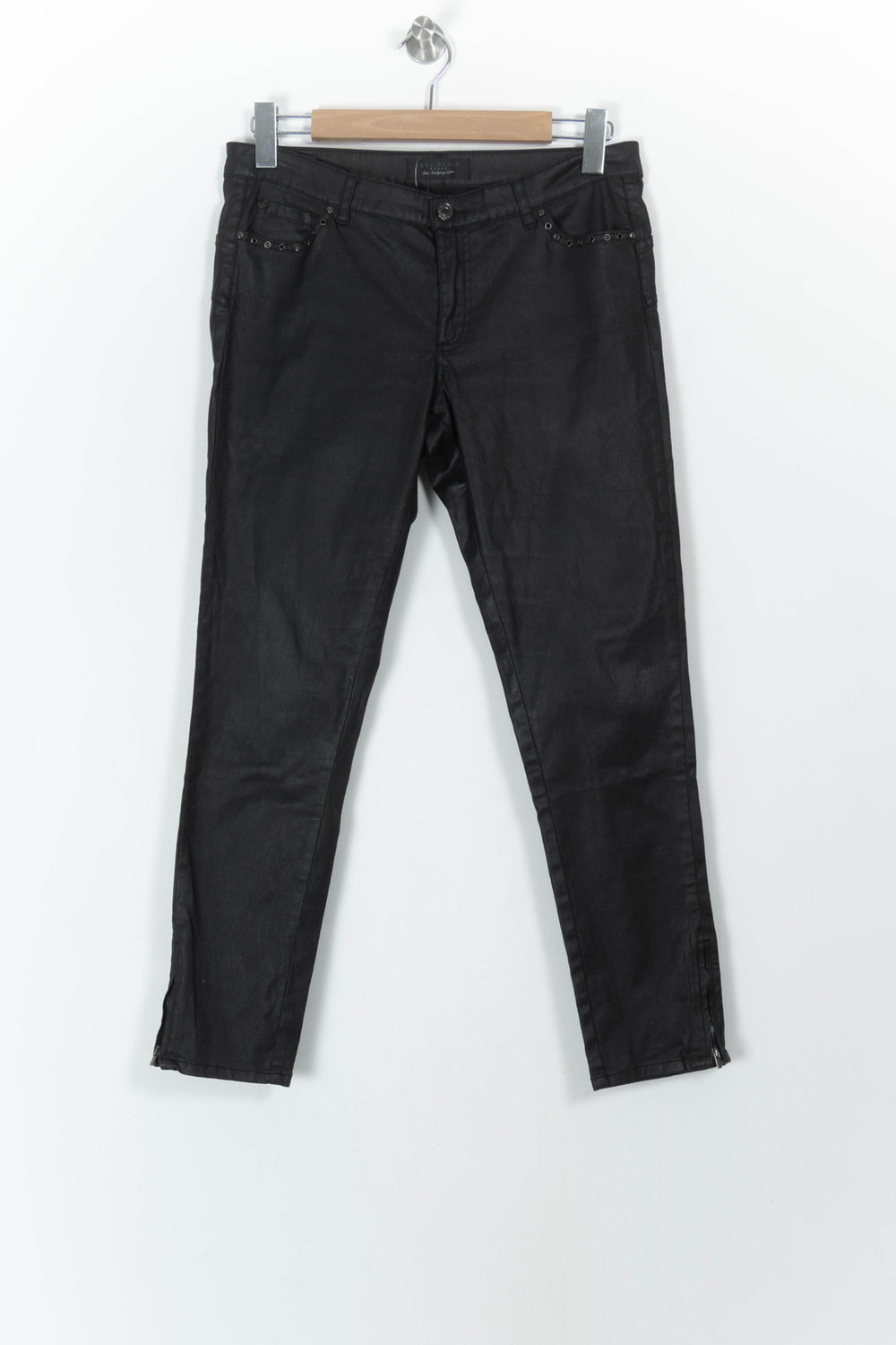 Pantalon Slim Noir - Taille XXL/44 de la marque IKKS | PARAD107661 - Vendu par Paradigme - Image 2