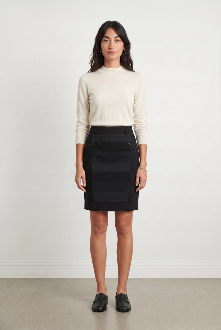 Jupe Crayon Noire - Taille S/36 de la marque Gerard Darel | PARAD107664 - Vendu par Paradigme - Image 1