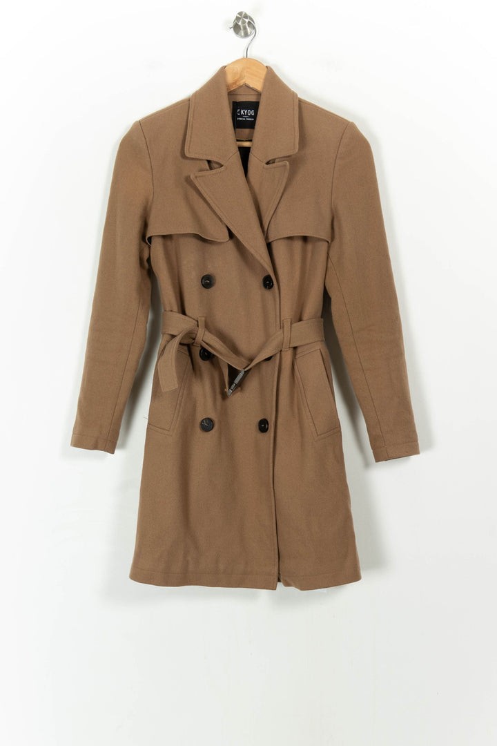 Trench Marron - Taille S/36 de la marque Ekyog | PARAD107670 - Vendu par Paradigme - Image 2