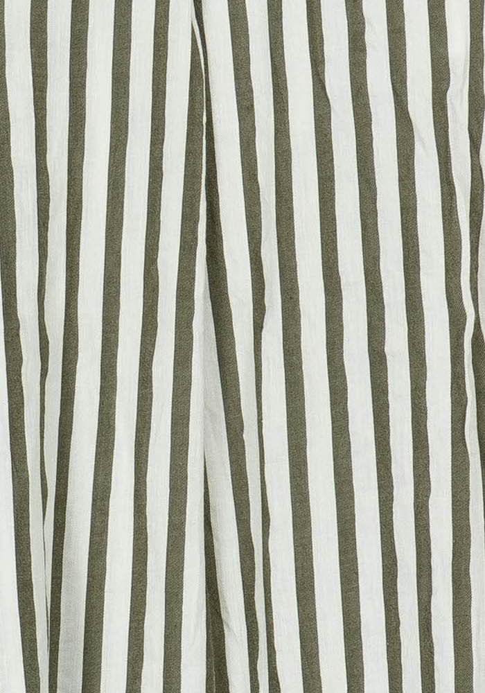 Pantalon Rayé Vert et Blanc - Taille S/36 de la marque Caroll | PARAD107674 - Vendu par Paradigme - Image 3