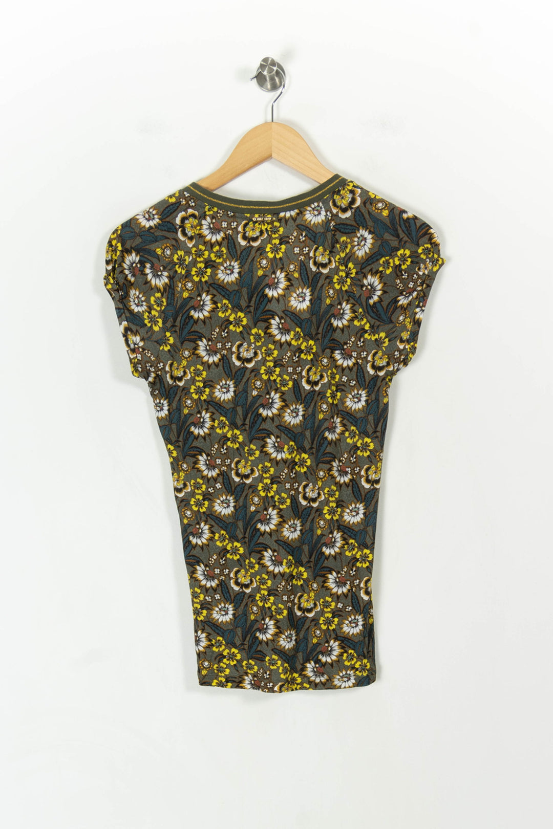 Tee-shirt Vert et Jaune - Taille S/36 de la marque One Step | PARAD107680 - Vendu par Paradigme - Image 4