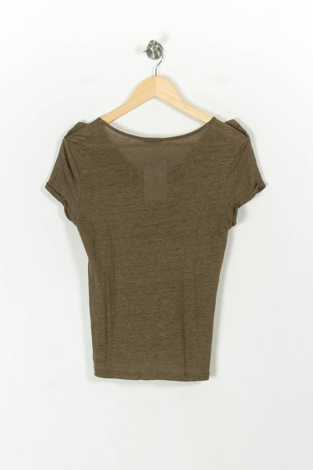 Tee Shirt Vert - Taille XS/34 de la marque IKKS | PARAD107685 - Vendu par Paradigme - Image 4