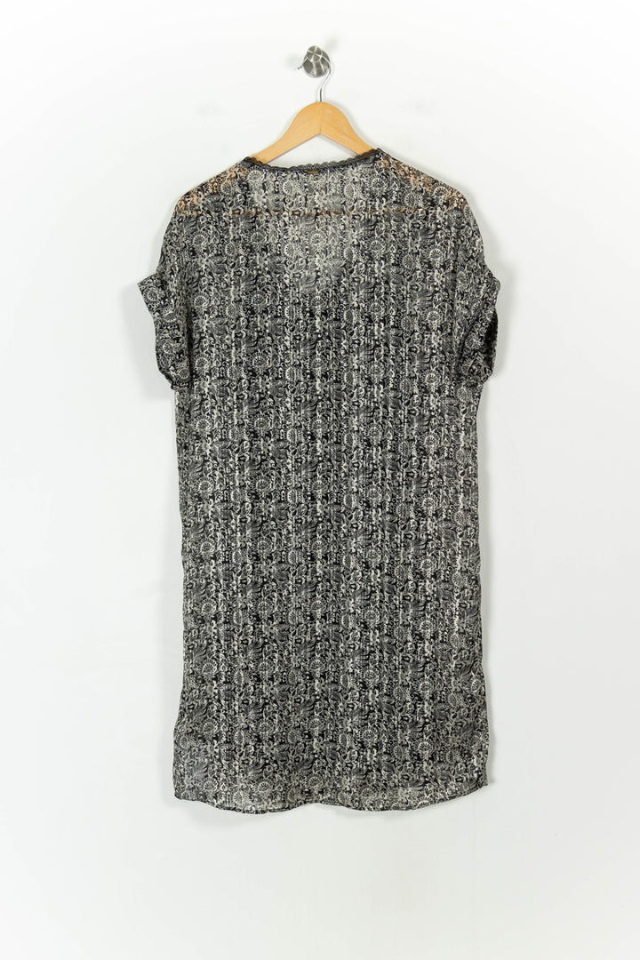 Robe Courte Noire et Blanche - Taille L/40 de la marque I.Code | PARAD107693 - Vendu par Paradigme - Image 4