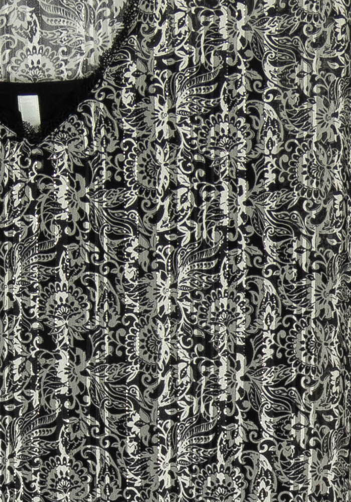 Robe Courte Noire et Blanche - Taille L/40 de la marque I.Code | PARAD107693 - Vendu par Paradigme - Image 3