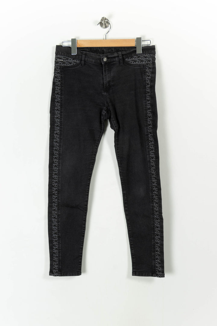 Jean Noir - Taille L/40 de la marque One Step | PARAD107695 - Vendu par Paradigme - Image 2